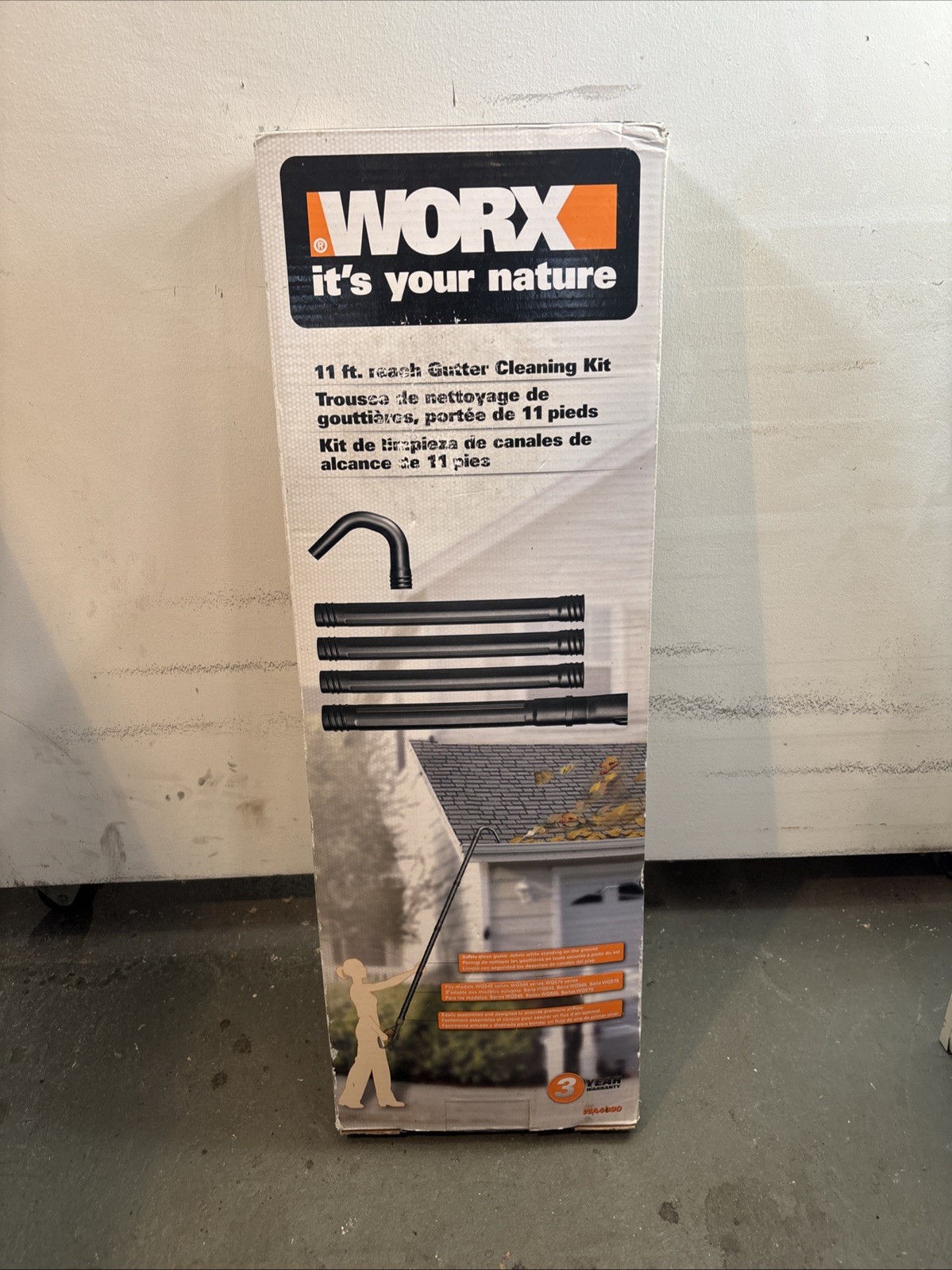 WORX WA4090 Gutter Cleaning Kit AIR Cordless Electric Leaf Blowers WA4090 gallery