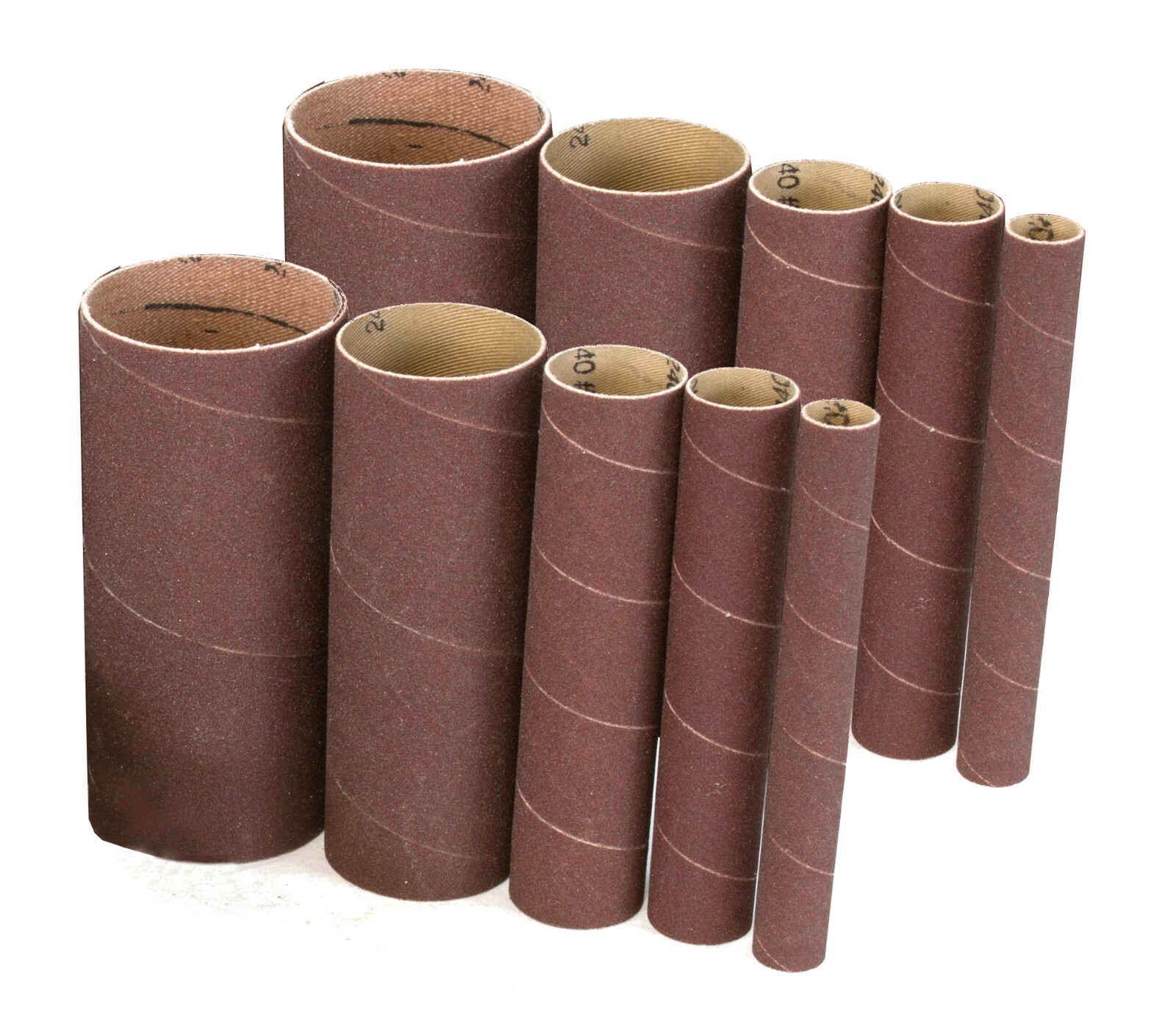 WEN 6535SP150 150-Grit Oscillating Spindle Sandpaper Sanding Sleeves, 10 Pack gallery