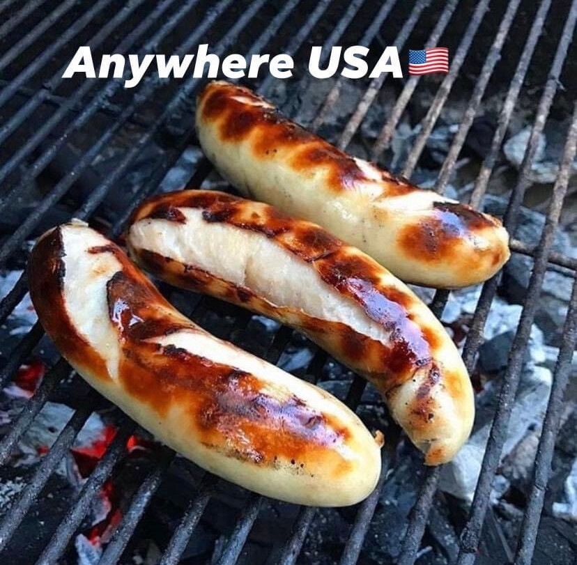 Zweigle's Natural Casing Pop Open Hot Dogs 4 lbs Red & 4 lbs White gallery