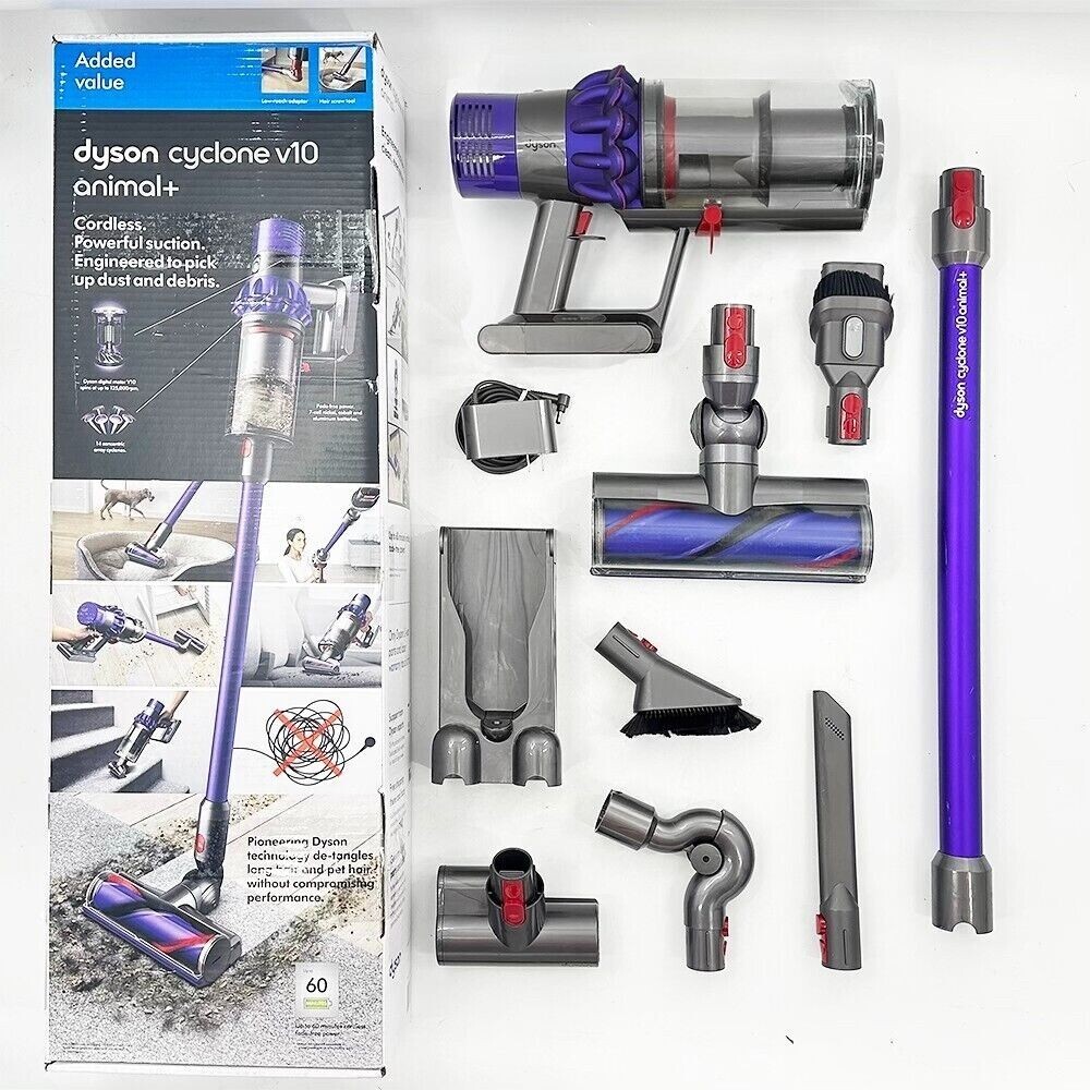 Dyson Cyclone V10 Animal + Cordless Vacuum Cleaner with 7 Tools Attachments gallery