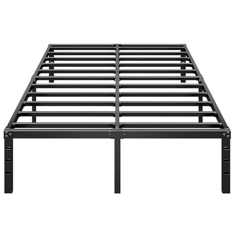 King Metal Platform Bed Frame Sturdy Support Easy Assembly Squeak Resistant New gallery
