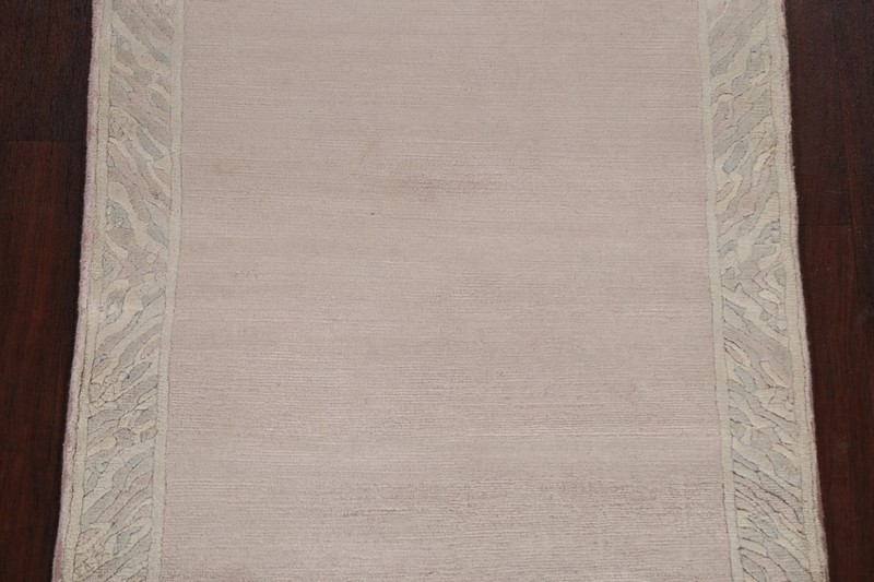 Bordered Exquisite Handmade Wool Nepalese Indian Accent Rug 3x5 ft. gallery