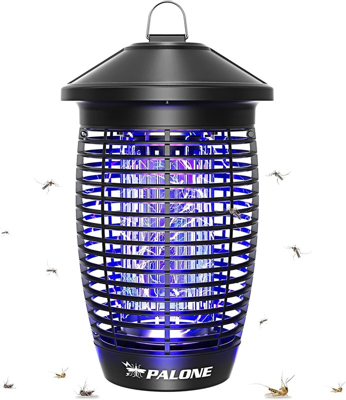 Electric Sturdy Hook Bug Zapper – 20W 4500V Waterproof Mosquito Killer for Patio gallery