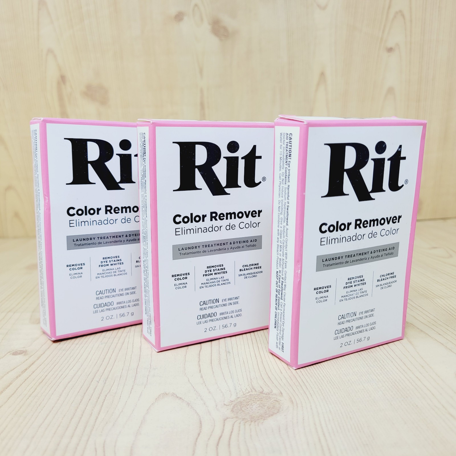 3X Rit Laundry Treatment Color Remover Powder 2 oz (6 oz Total) New Packs gallery
