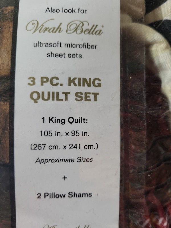 King Size Bedding Set Comforter 2 Shams 2 Square Pillow Cases Bears Cabin Decor gallery