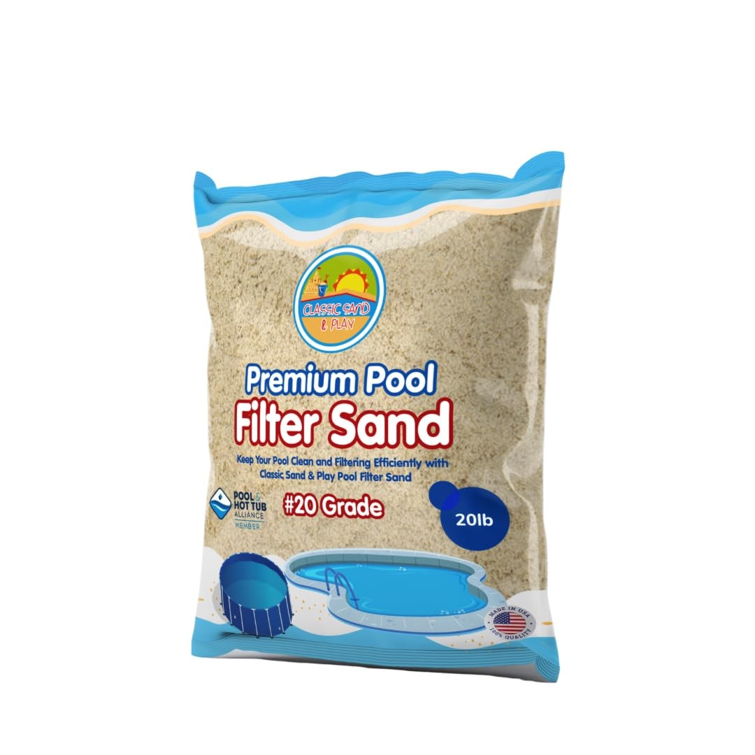 Swimming Pool Filter Sand for Above & Inground Pools, 20 lbs, #20 Grade gallery