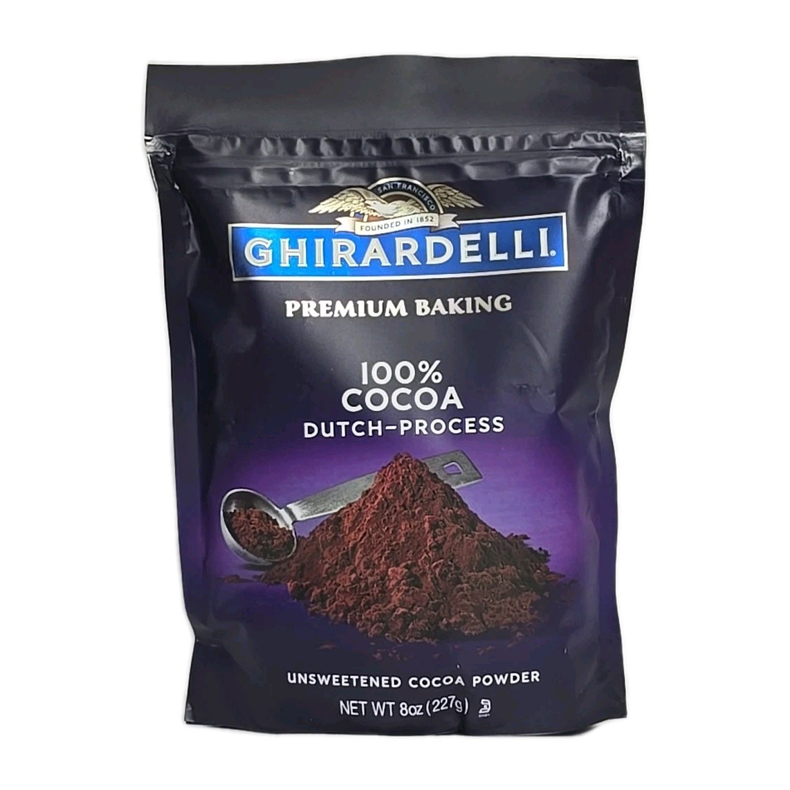 GHIRARDELLI Premium Baking DUTCH PROCESS 100% Unsweetened Cocoa Powder 8 oz Bag gallery