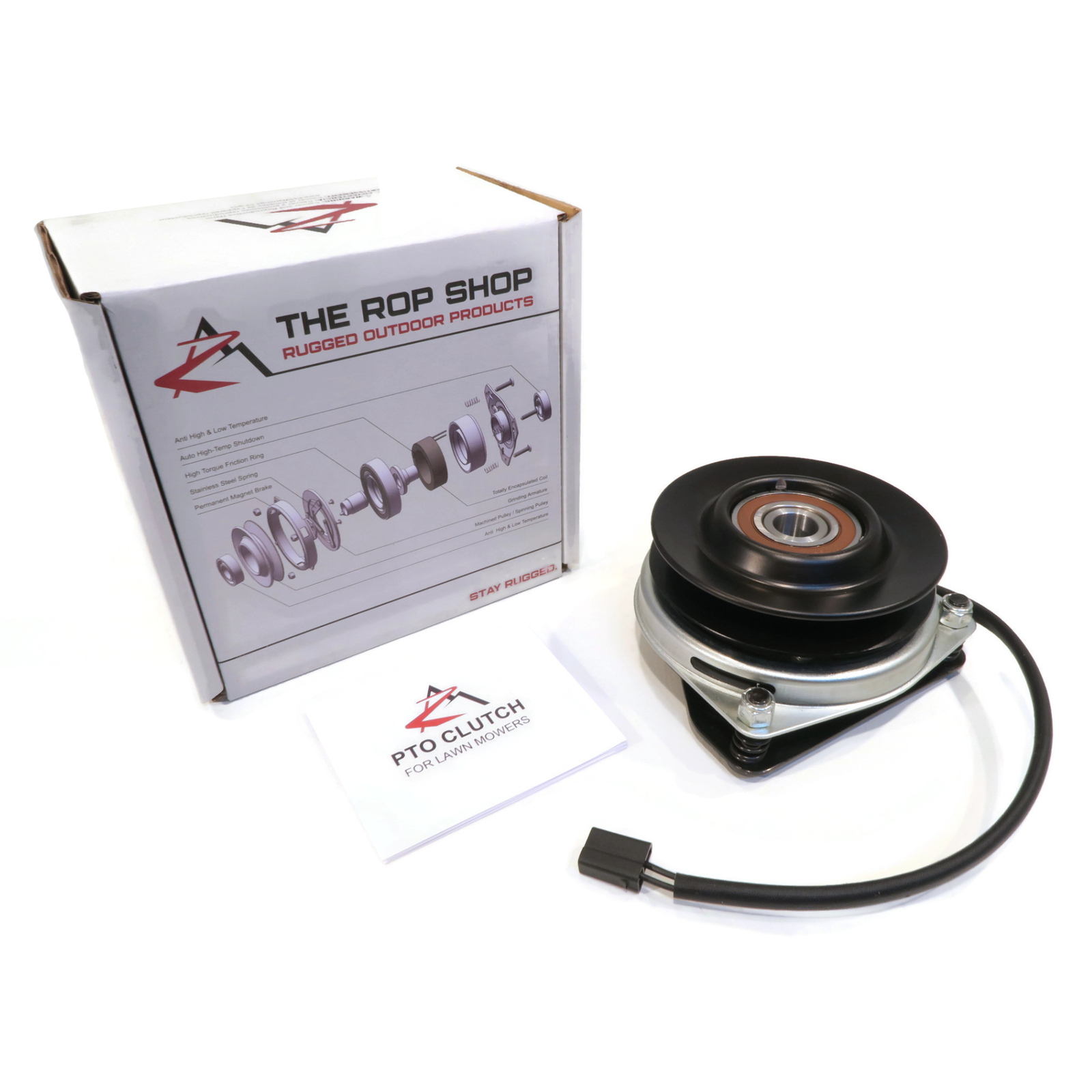 PTO Clutch Counter Clockwise (CCW) with 1" Crankshaft, 5 5/16" Pulley Diameter gallery