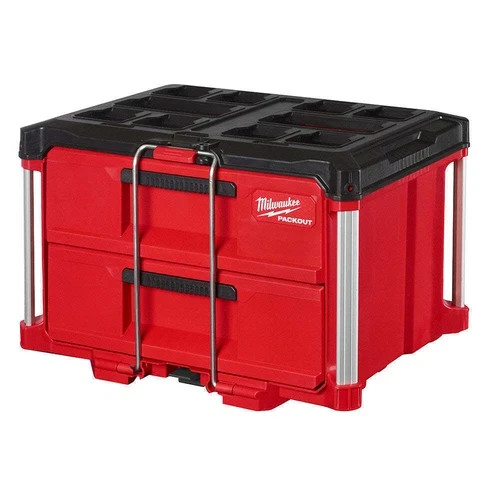 Milwaukee 48-22-8442 PACKOUT Tool 2-Drawer Box 50 lb Capacity / 25 lb Capacity gallery