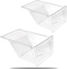240337103 Refrigerator Crisper Drawer 2-Pack For Frigidaire Kenmore Fridge Bin gallery