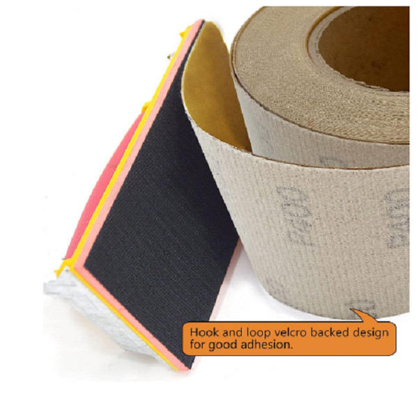 Hook&Loop Longboard Gold Sandpaper Roll 2-3/4" X 20 Yard Aluminium Oxide P60-800 gallery