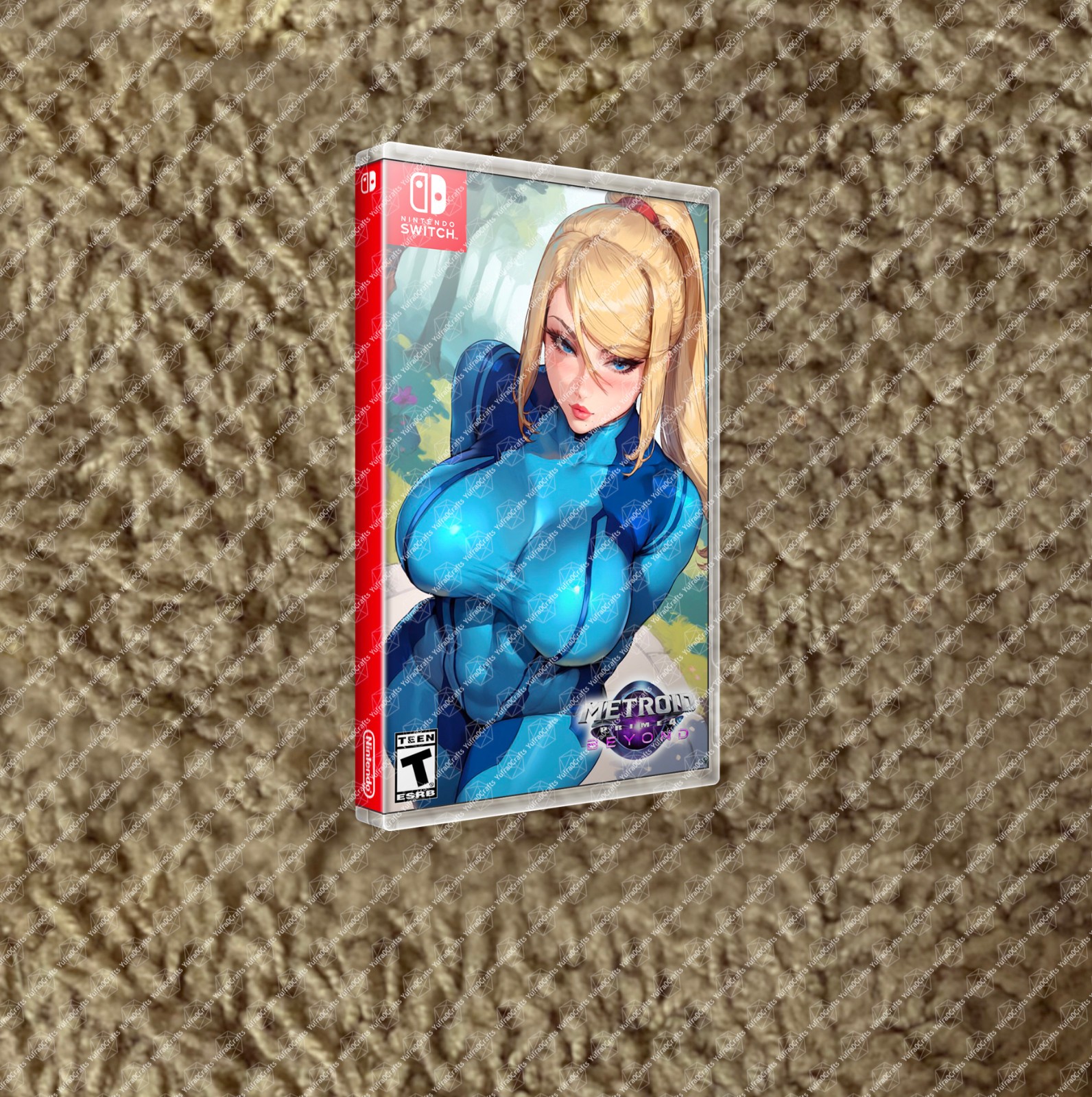 Metroid Beyond SWITCH | SWITCH 2 Edition CUSTOM COVER ART & C. CASE ONLY gallery