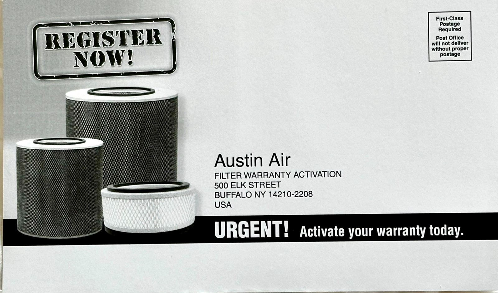 Austin Air Bedroom Machine 5 Stage Replacement Filter, White – Zeolite with HEGA gallery