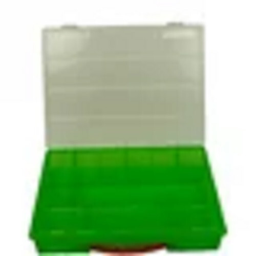 Romanoff Products Inc Romanoff Organizer Box, Large, Green 19 compartments gallery