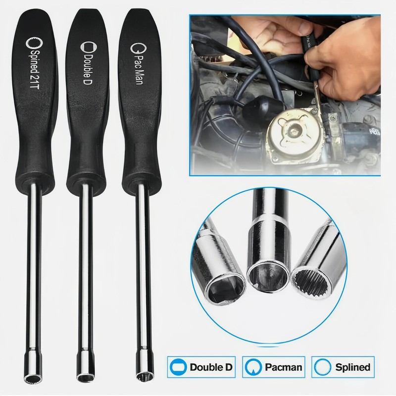 3pcs Screwdriver Carburetor Adjustment Chainsaw Tool Carburetor Repair Tool Kit gallery