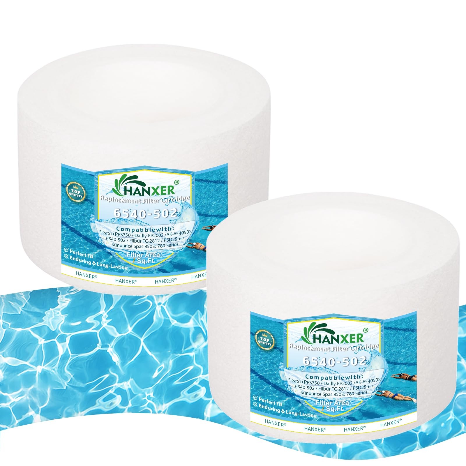 Hot Tub Filter Cartridge Replacement for Sundance, Filbur, Darlly, 2 Pack gallery