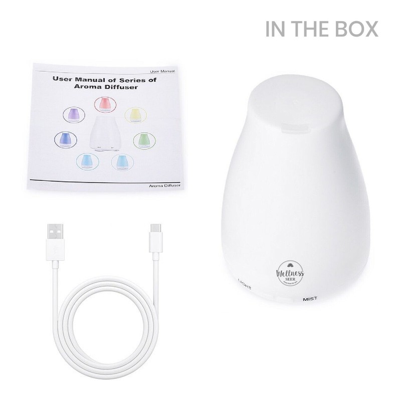 Essential Oil Aroma Diffuse Aromatherapy LED Ultrasonic Humidifier Air Purifier gallery
