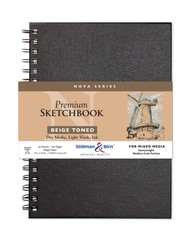 Stillman & Birn Nova Series – Wirebound Sketchbook – Portrait 7 x 10 – 150gsm