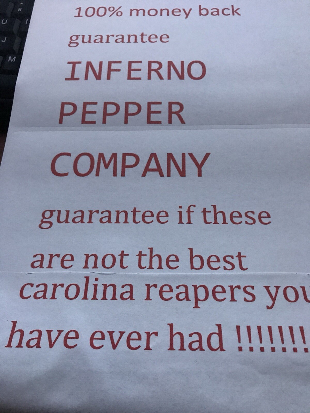 65 Carolina Reaper X Dried Whole Pepper Pods World's Hottest Is Now 33% Hotter! gallery