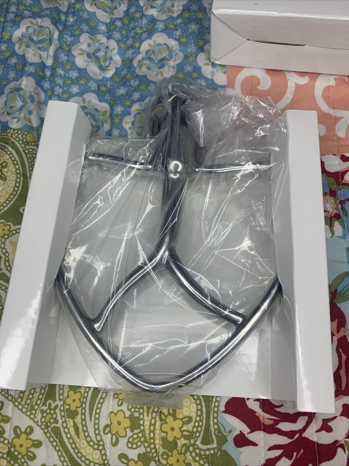 Geesta Polished Stainless Steel Flat Beater for Kitchen aid 4.5 Qt - 5 Qt Til... gallery