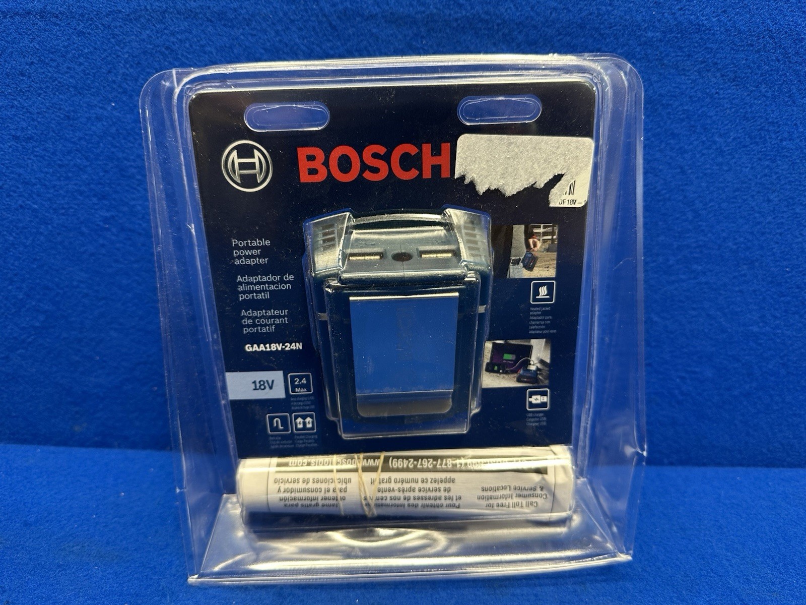 Bosch Fast-Charging Portable Power Adapter GAA18V-24N gallery