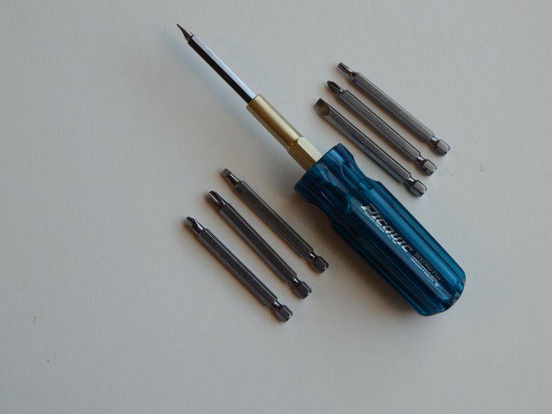 PICQUIC SIXPAC Plus Screwdriver Multi Bit w/ 7 Hex Bits - "Aquamarine" gallery