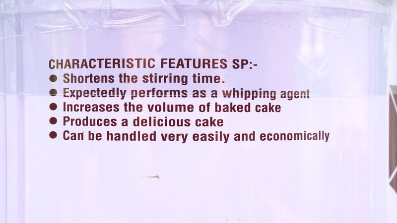 SP EMULSIFYING AGENT for Cakes, Sponge Cake Bakery Value Size 1000 grams gallery