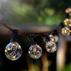 59FT LED String Light with 50 Lights for Patio Garden Backyard Party Yard Deck