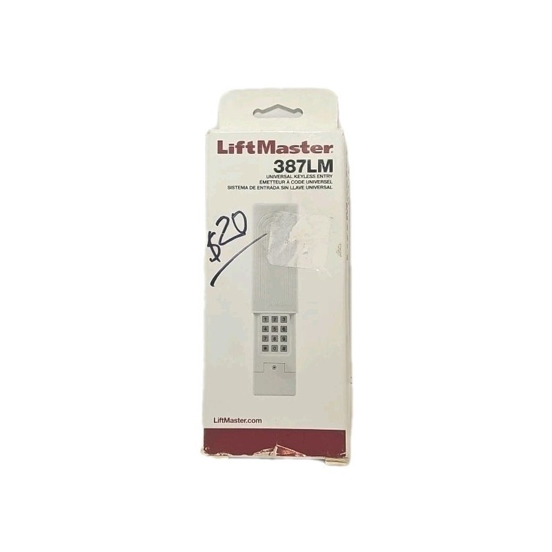 LiftMaster Universal Keyless Entry 387LM L4B - New In Box gallery