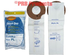 Type PL Eureka Allergy Upright Vacuum Cleaner Bags 62389 Lightspeed 4750A 4752A