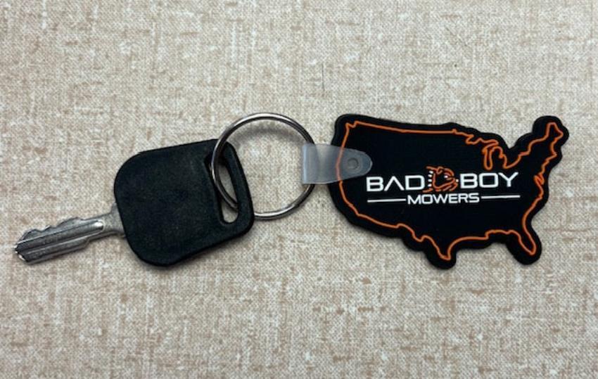 Bad Boy Mowers USA Ignition Key and Keychain 042-9000-00 and 402-0003-02 gallery