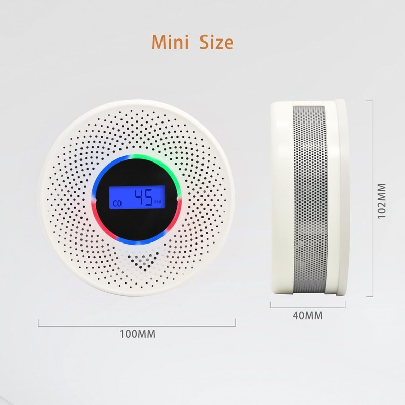 10-Year Battery Wireless Interconnected Smoke and Carbon Monoxide Detector, Smar gallery