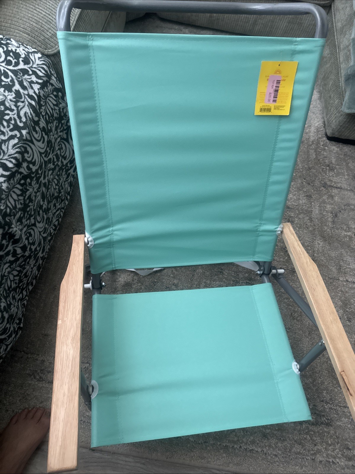 5 Position Beach Sand Chair by Sons Squad Provides Comfort for Outdoor Use gallery