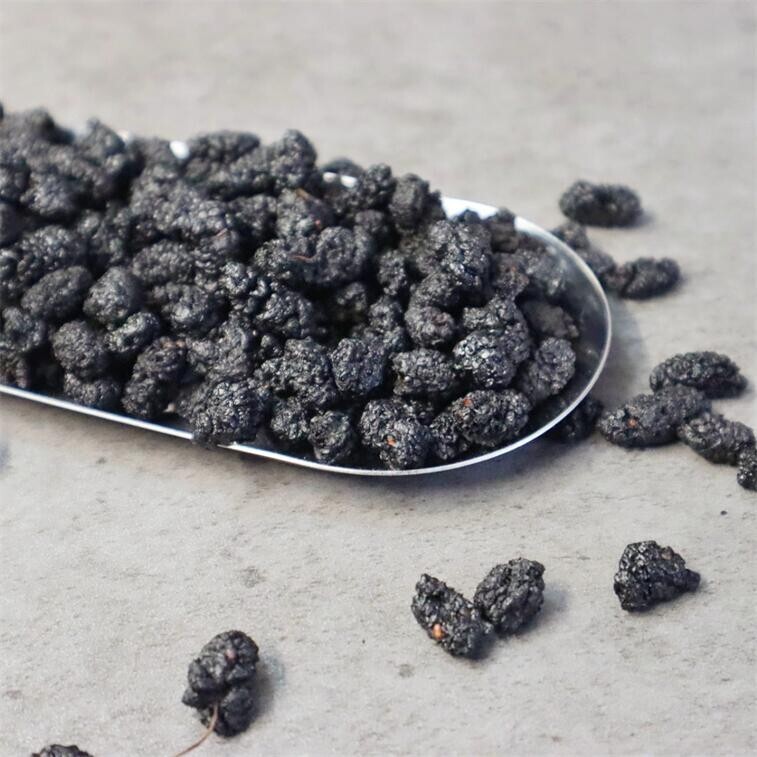 精选桑葚干无籽无沙280g 补肾黑发 泡水喝 Premium Dried Black Mulberries Sun Dried Mulberries 九龍堂 gallery