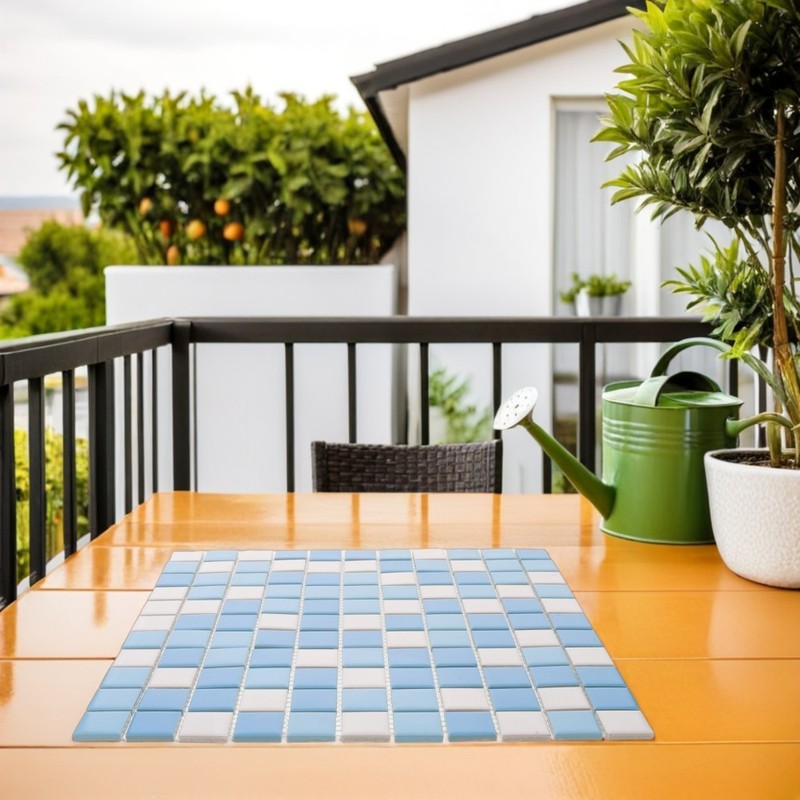 Pool Tile: Mosaic Tile for Swimming Pool Floor and Wall Patching - Ceramic gallery