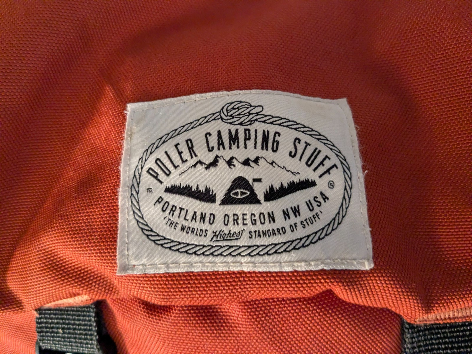 Poler Outdoor Stuff Backpack Orange king Camping Climbing 4
