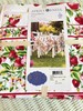 Gorgeous NEW April Cornell Tablecloth 36x36 ~ Strawberry Basket~ Breakfast Cloth gallery