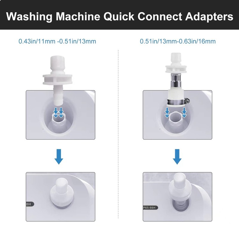 9.84FT Portable Washing Machine Hose Quick Connect Twin Tub Mini Washer PVC gallery