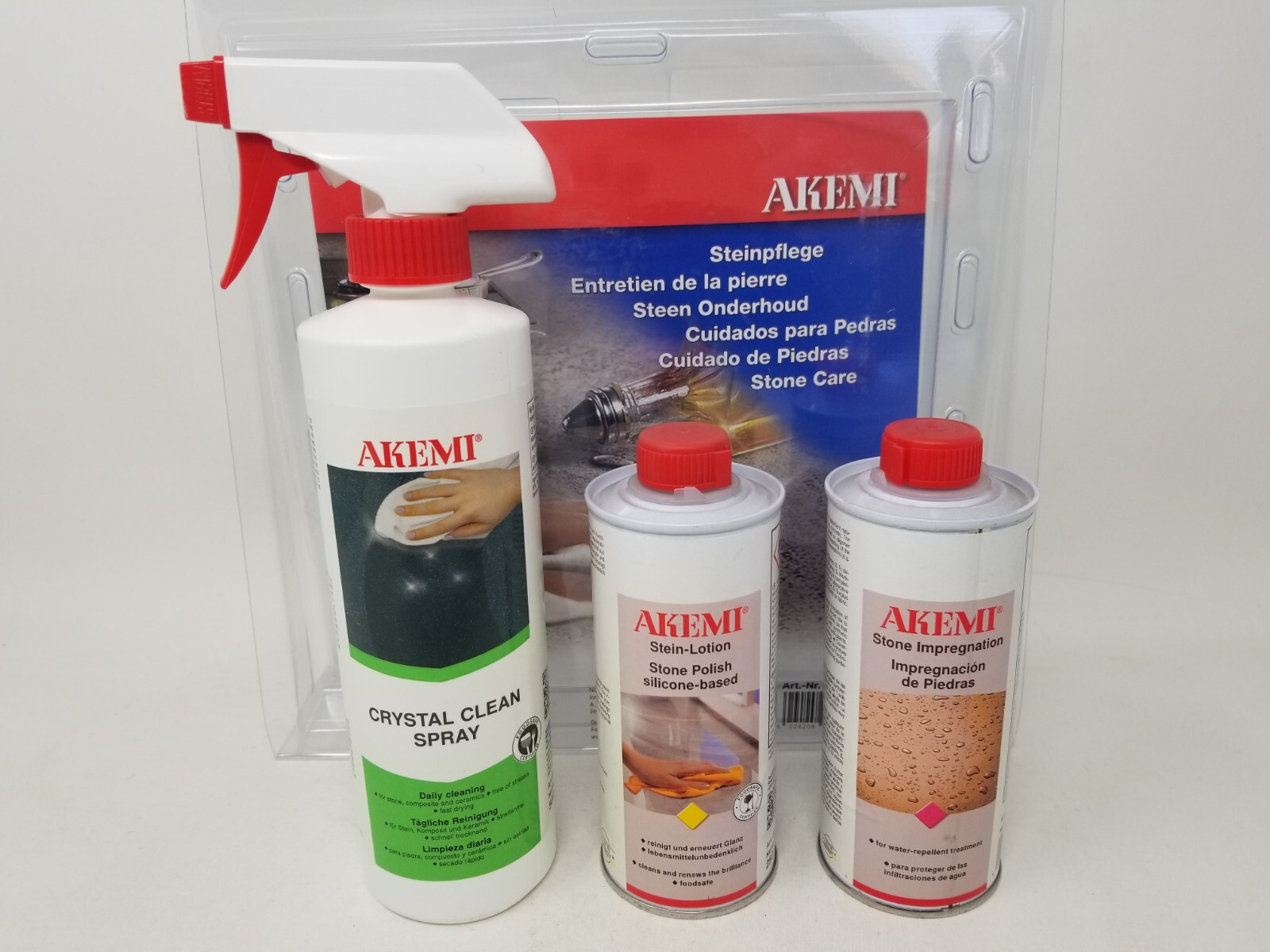 Akemi Stone Care Set gallery