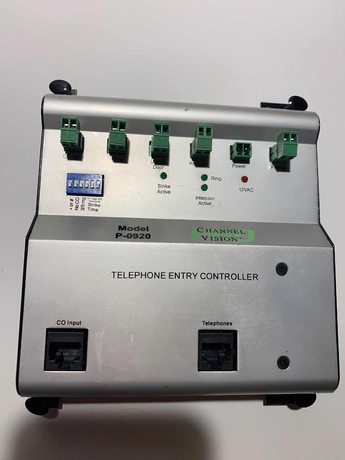 CHANNEL VISION TELEPHONE ENTRY CONTROLLER P-0920 gallery
