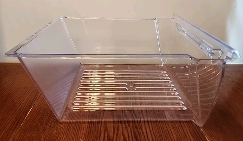 FRIGIDAIRE REFRIGERATOR MIDDLE CRISPER DRAWER PART # 240351061 gallery