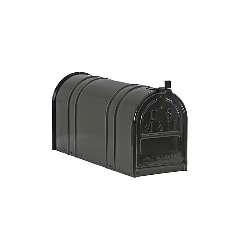 Post-Mount T2 Mailbox, Black | Stylish Outdoor Mail Storage gallery