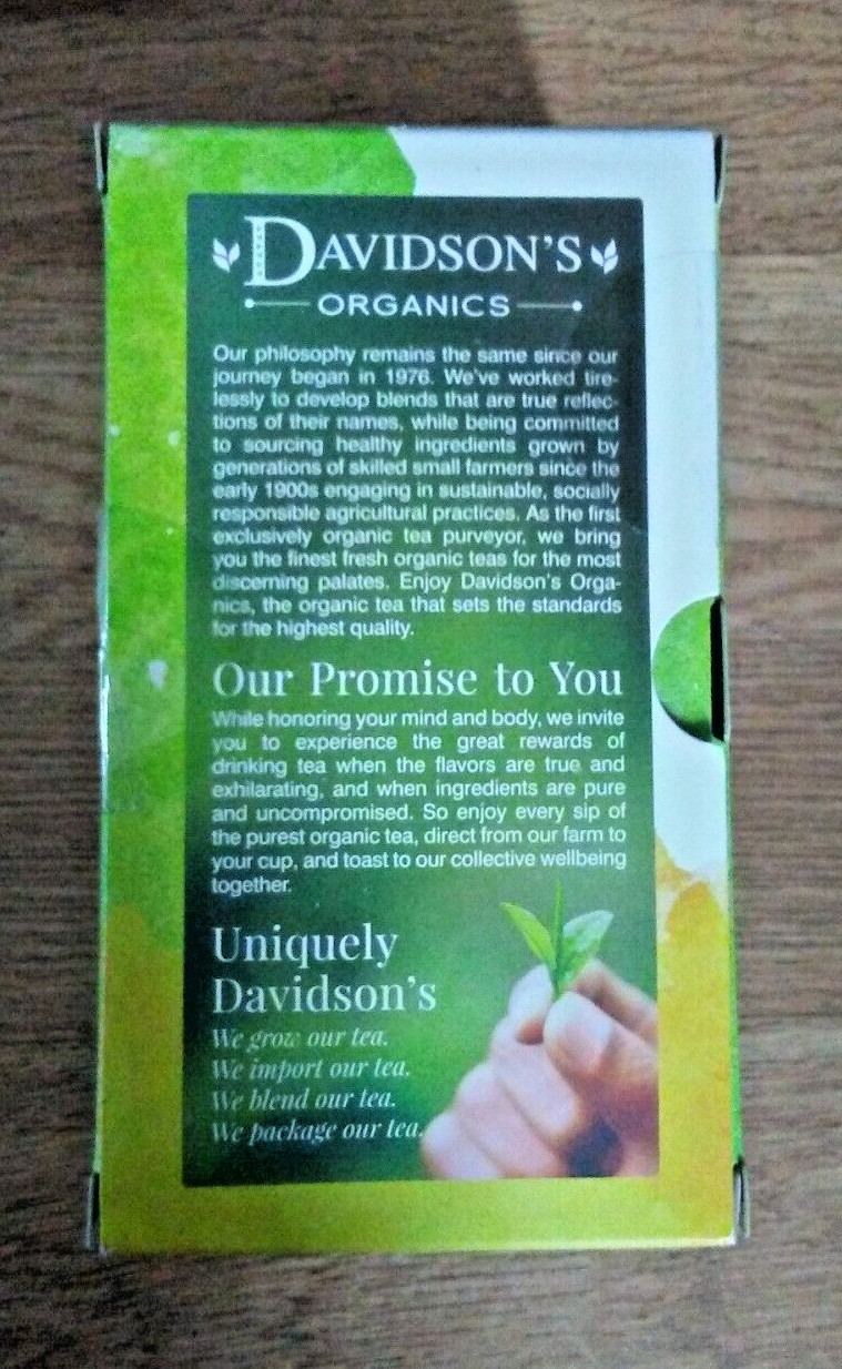 Lot 2 NIB Davidson Immunity Ayurvedic Infusions Immune Tea 50 Bag New Year Gift gallery