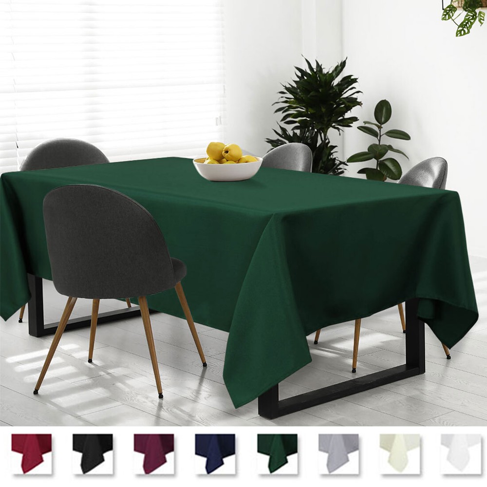 Rectangle Tablecloth and Wrinkle Table Cover for Wedding Picnic