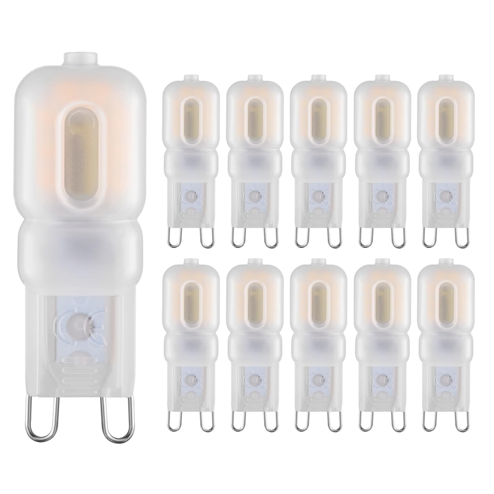 G9 LED Bulb 2W Equivalent to 20、25W Halogen lamp 10-Pack T4 G9 Warm White 300... gallery