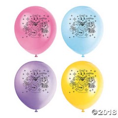 HATCHIMALS Balloons 8 Helium Quality Latex Balloons FREE U.S. Ship