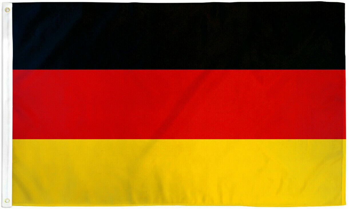 3x5 German Germany Polyester Flag 3'x5' Banner (100 Denier Polyester) Grommets gallery