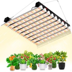 400W LED Grow Light 4×4ft Coverage with Double Switches, Full Spectrum Grow L…