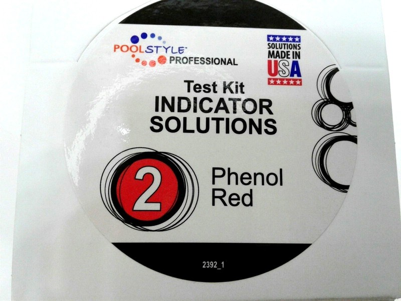 Poolmaster Pro 22392 Test Kit Indicator Solutions #2 Phenol Red 12 Pack 1oz Each gallery