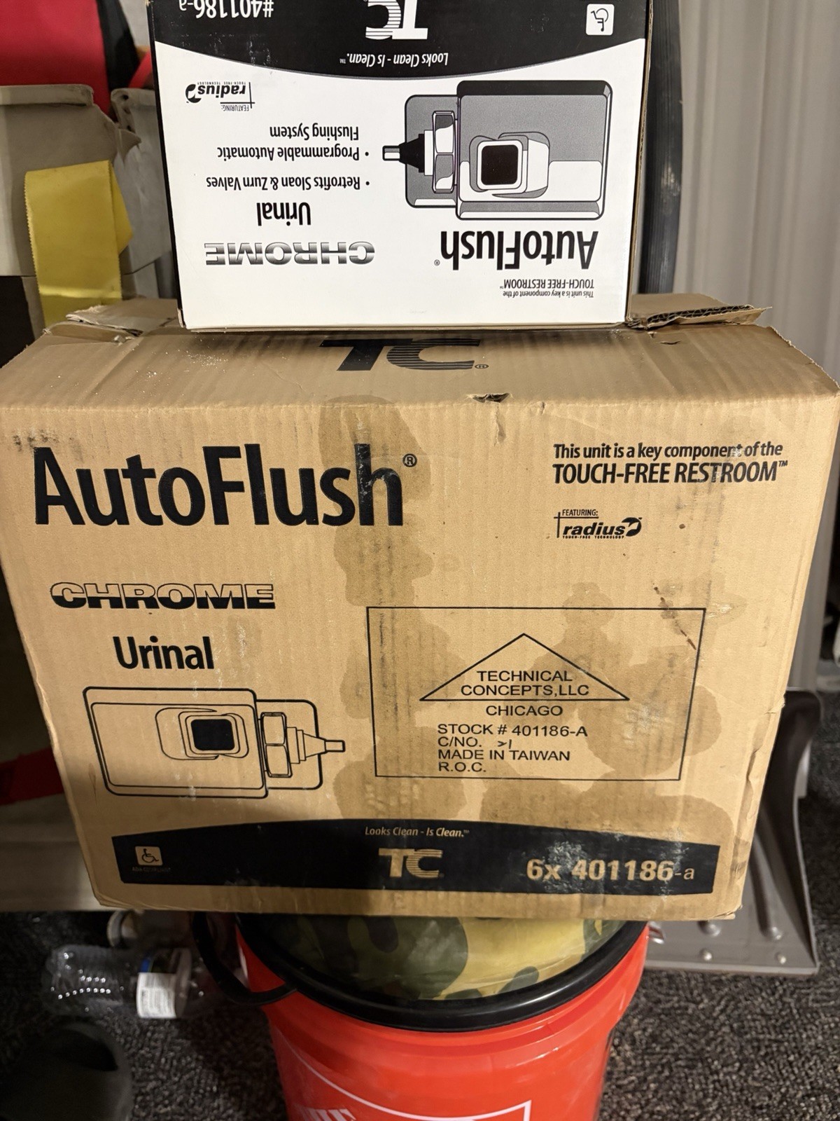 Tc Chrome Urinal Auto flush gallery